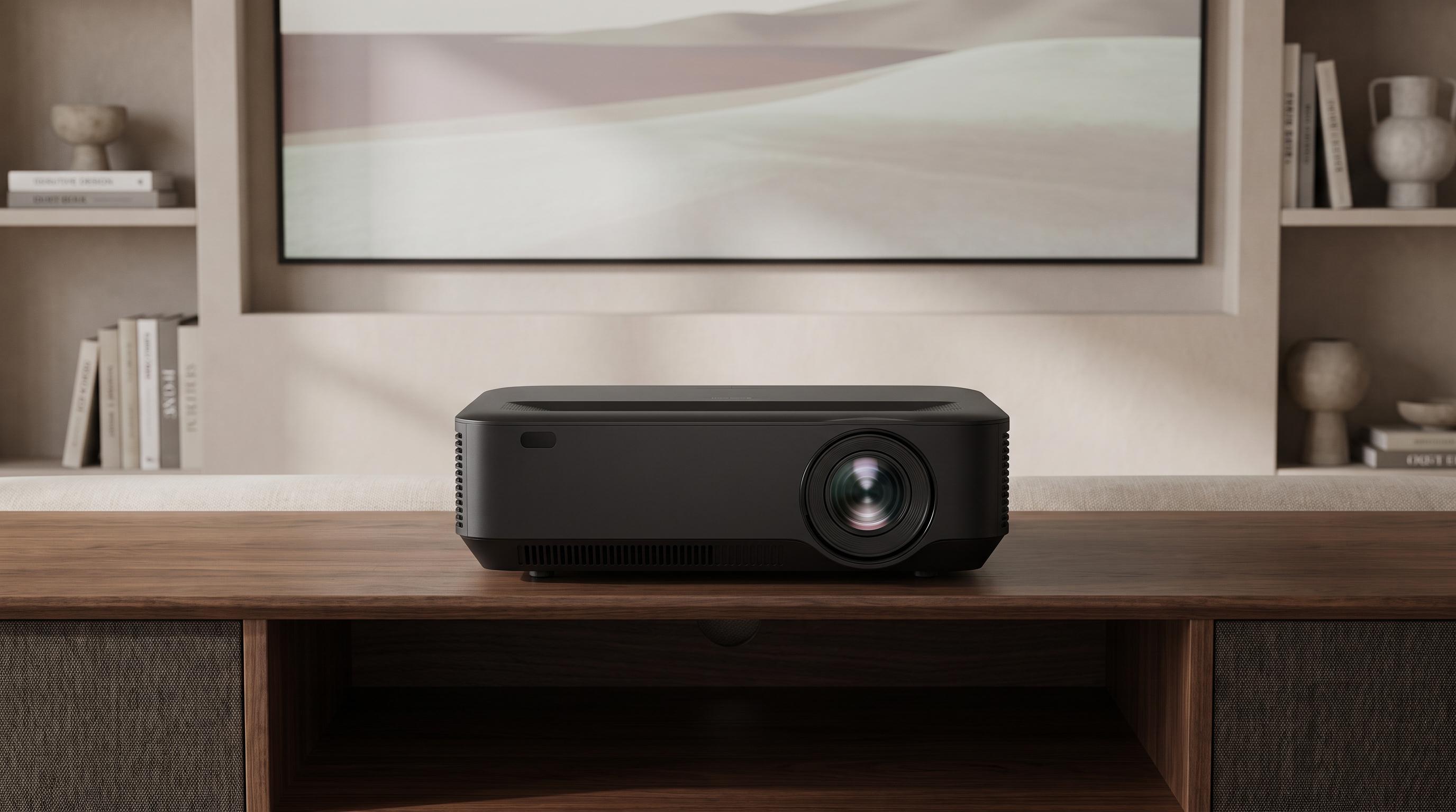 GP99 4K ultra-short throw projector in home theater GP99 4K ultra-short throw projector in home theater