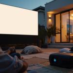 GP99 Outdoor Cinema Smart Projector with 20W Loud Speakers