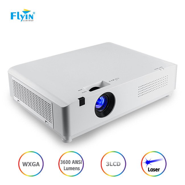 Flyin Laser Light Source 4k Hdr Wxga Educational Projector 3600 Lumens