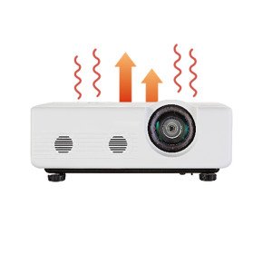 Short Throw DLP 4K Laser Projector High Brightness And Contrast