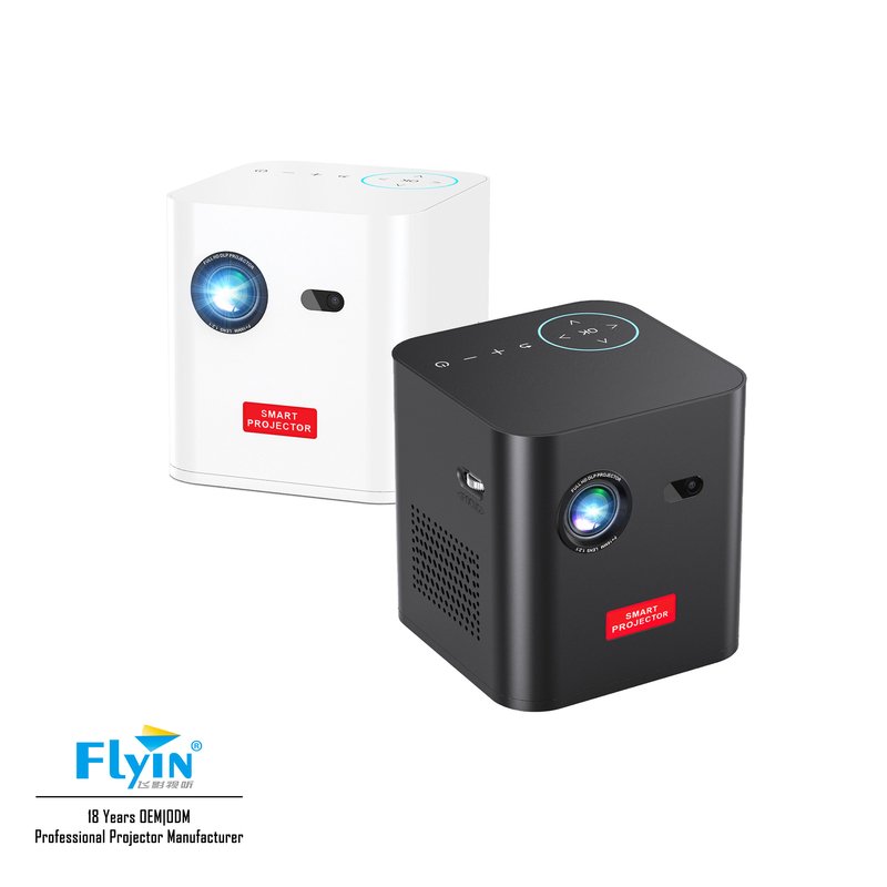 Android Mini Pocket 4k DLP LED Projector With 6000 Lumen Brightness