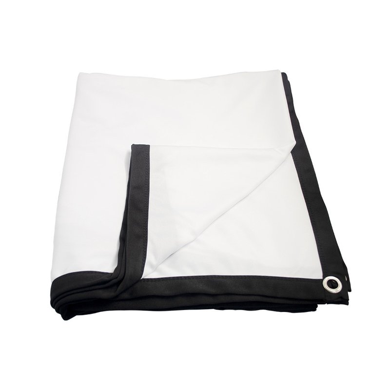 30-Inch Portable Foldable Soft Milk Silk Screen projector screen for educational training business projection soft
