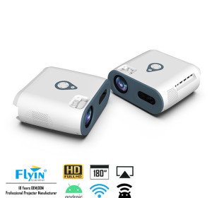 Portable Mini Multimedia Micro Wifi Projector Android 9.0 4K Wifi FULL HD