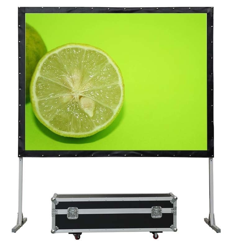Collapsible PVC Projector Foldable Screen Front Rear Fast Folding