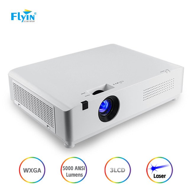 Flyin 4k Hdr Wxga 5000 Lumens Laser Projector for Educational
