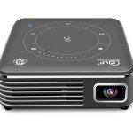 Smart Android 4K 1080P Mini DLP LED Projector Brightness 5000 Lumens
