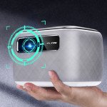 Flyin V8 750Ansi Home Theater Projector 4k Video Wireless Game Dlp Led Laser 3d