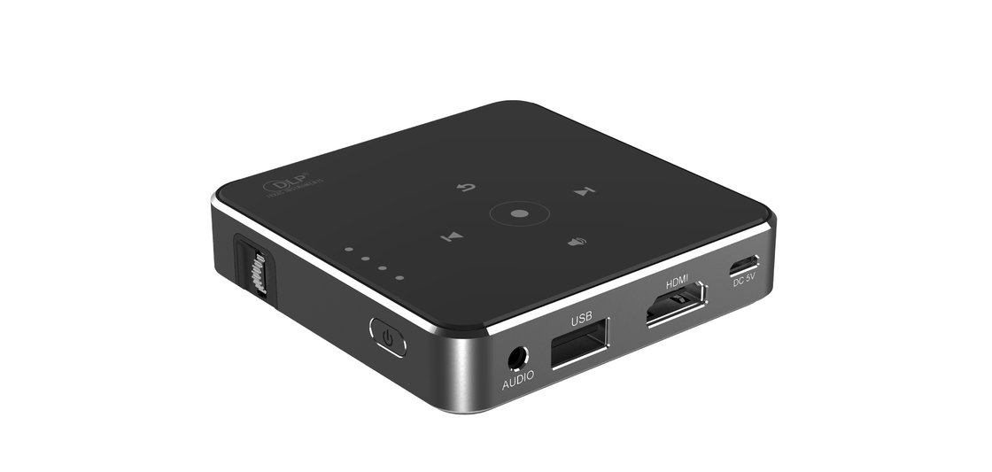 DLP Pico LED Ultra Mini Projector Compatible With IPhone IPad