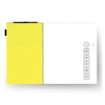 YG300 Mini Pocket 4k Portable LED Projectors Yellow for Home Theater