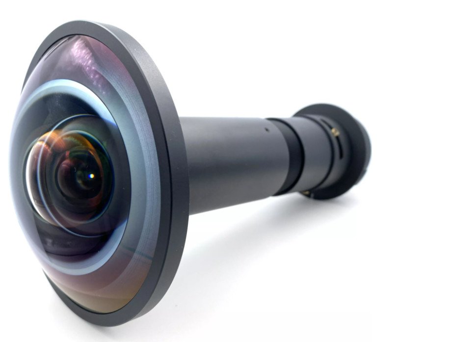360 Degree Fisheye Dome Projector Lens External All Glass All metal