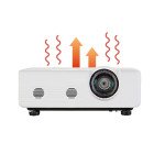 CLW350A Short Throw DLP Projector High Contrast And Color Gamut