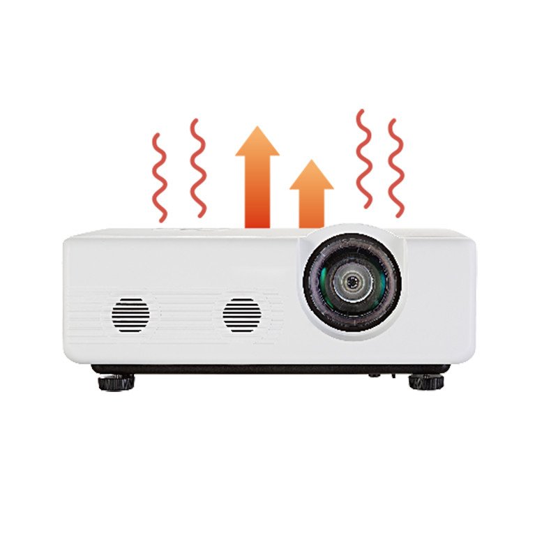 CLW350A Short Throw DLP Projector High Contrast And Color Gamut
