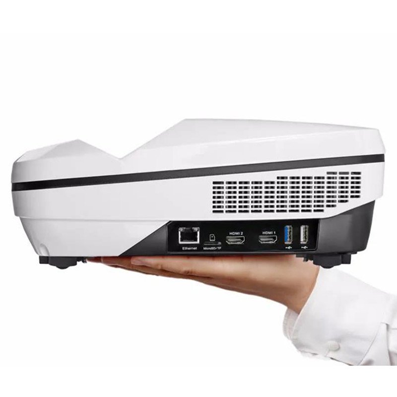 DLP Lumens Short Throw 4k Projector full hd Support 3D