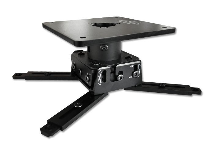 Rotation 360 Degree Projector Ceiling Mount Horizontal Bracket