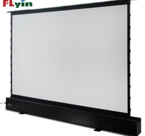130 Inches ALR Electric Foldable Projector Screen Floor Rising Stand