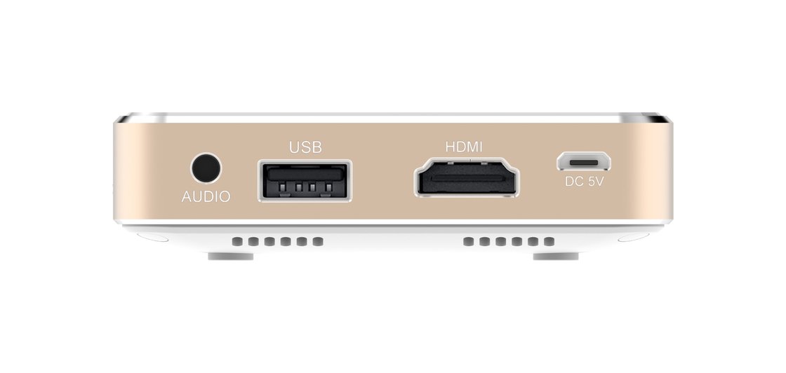 DLP Pico LED Ultra Mini Projector Compatible With IPhone IPad