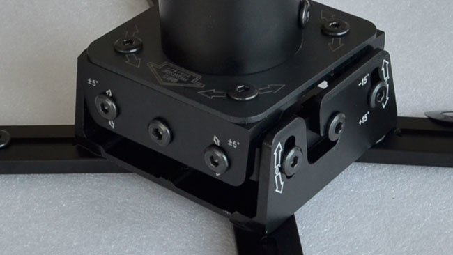 Rotation 360 Degree Projector Ceiling Mount Horizontal Bracket