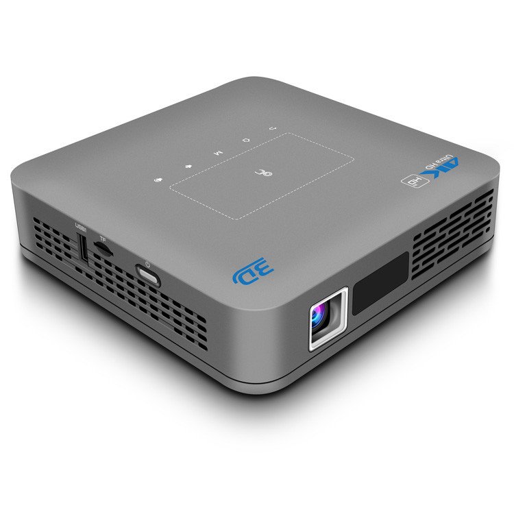 Portable 4K LED DLP Interactive Projectors 3D Smart Mini Android