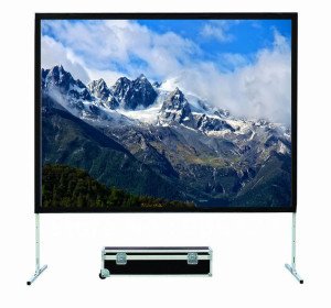 Collapsible PVC Projector Foldable Screen Front Rear Fast Folding