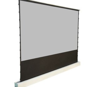 Outdoor ALR Electric Foldable Outdoor Projector Screen Floor Rising