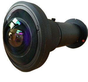 Dome Sphere Fisheye Panasonic Projector Lens 180 Degree Wide Angle