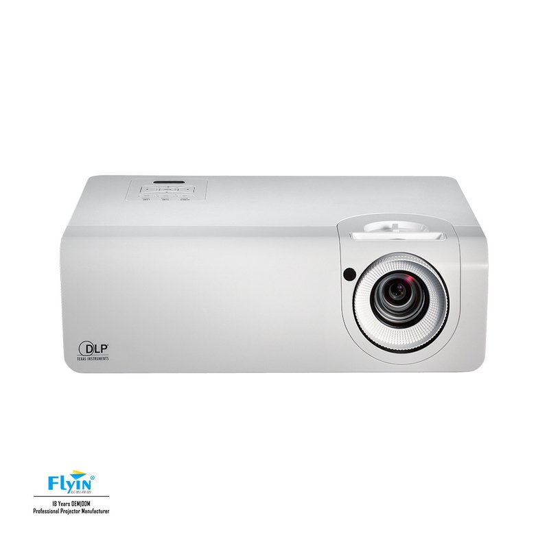 Flyin Dlp Laser Educational Projector For Classroom 4k Cinema Meeting Room Wxga