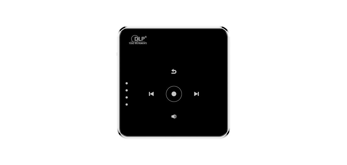 DLP Pico LED Ultra Mini Projector Compatible With IPhone IPad