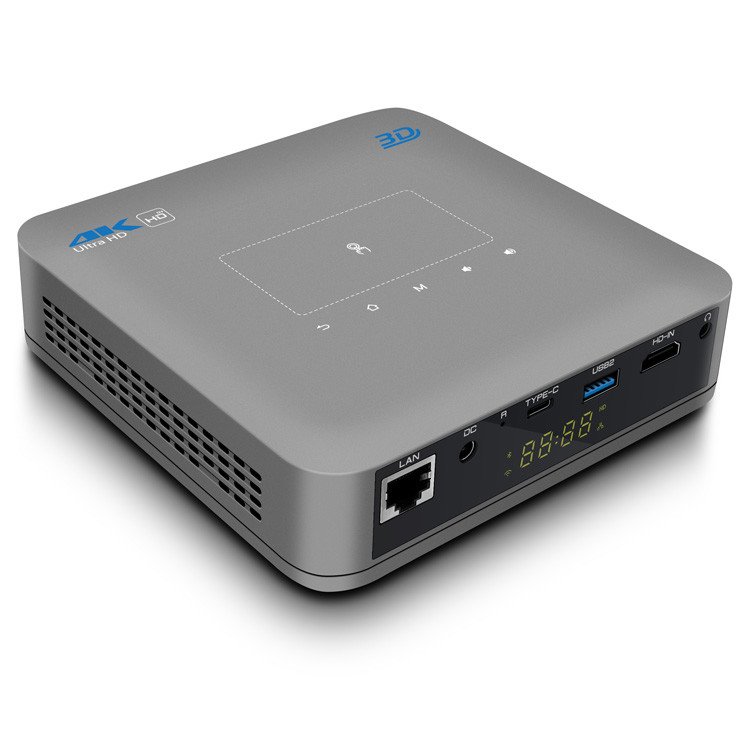 Portable 4K LED DLP Interactive Projectors 3D Smart Mini Android